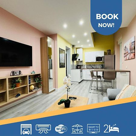 70M2 Climatise - Parking Prive - Lycee Roosevelt - Reims Arena Appartement Buitenkant foto