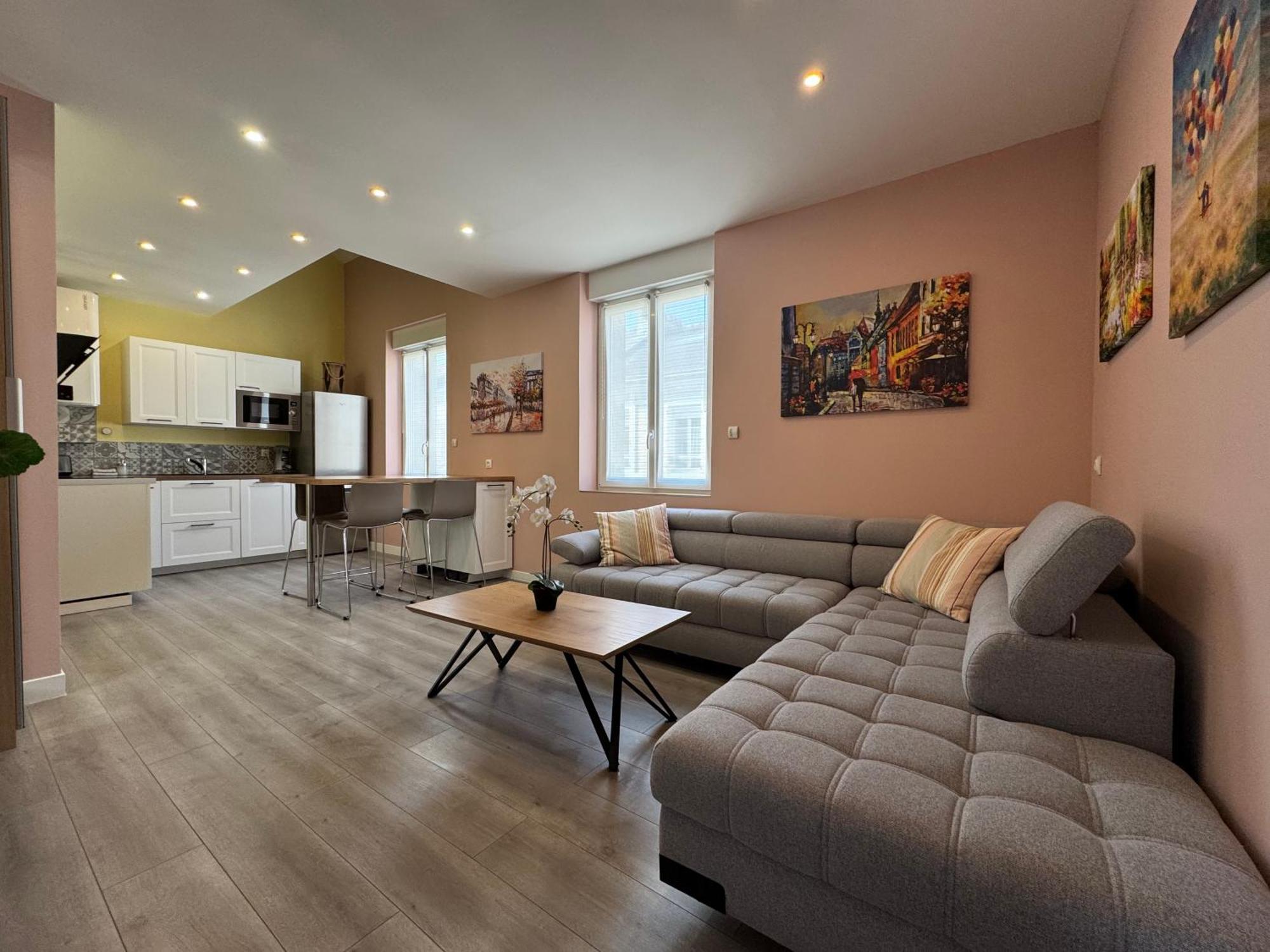 70M2 Climatise - Parking Prive - Lycee Roosevelt - Reims Arena Appartement Buitenkant foto
